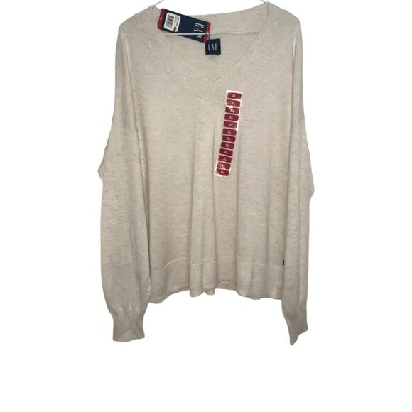 Gap Sweaters - #1039 Gap NWT Soft&Stretchy Loose Fit V-Neck Sweate